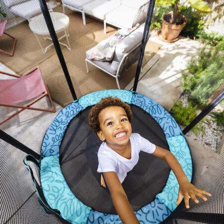 Батут із захисною сіткою 140 см