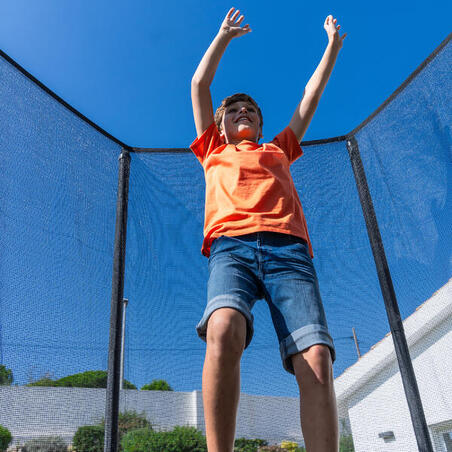 Батут 240 із захисною сіткою