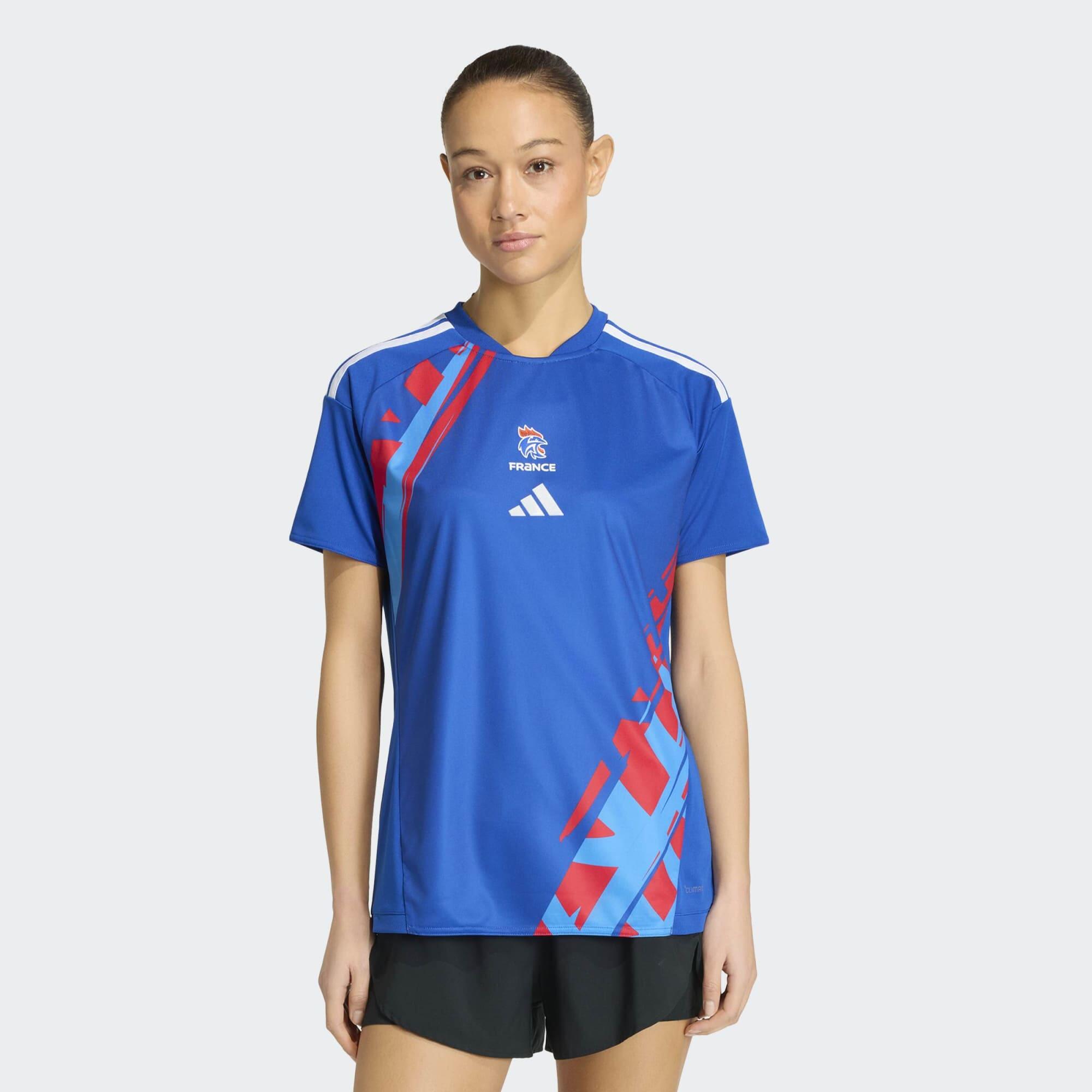 Maillot d'entraînement de handball Femme - Equipe de France 2026 bleu 3/6