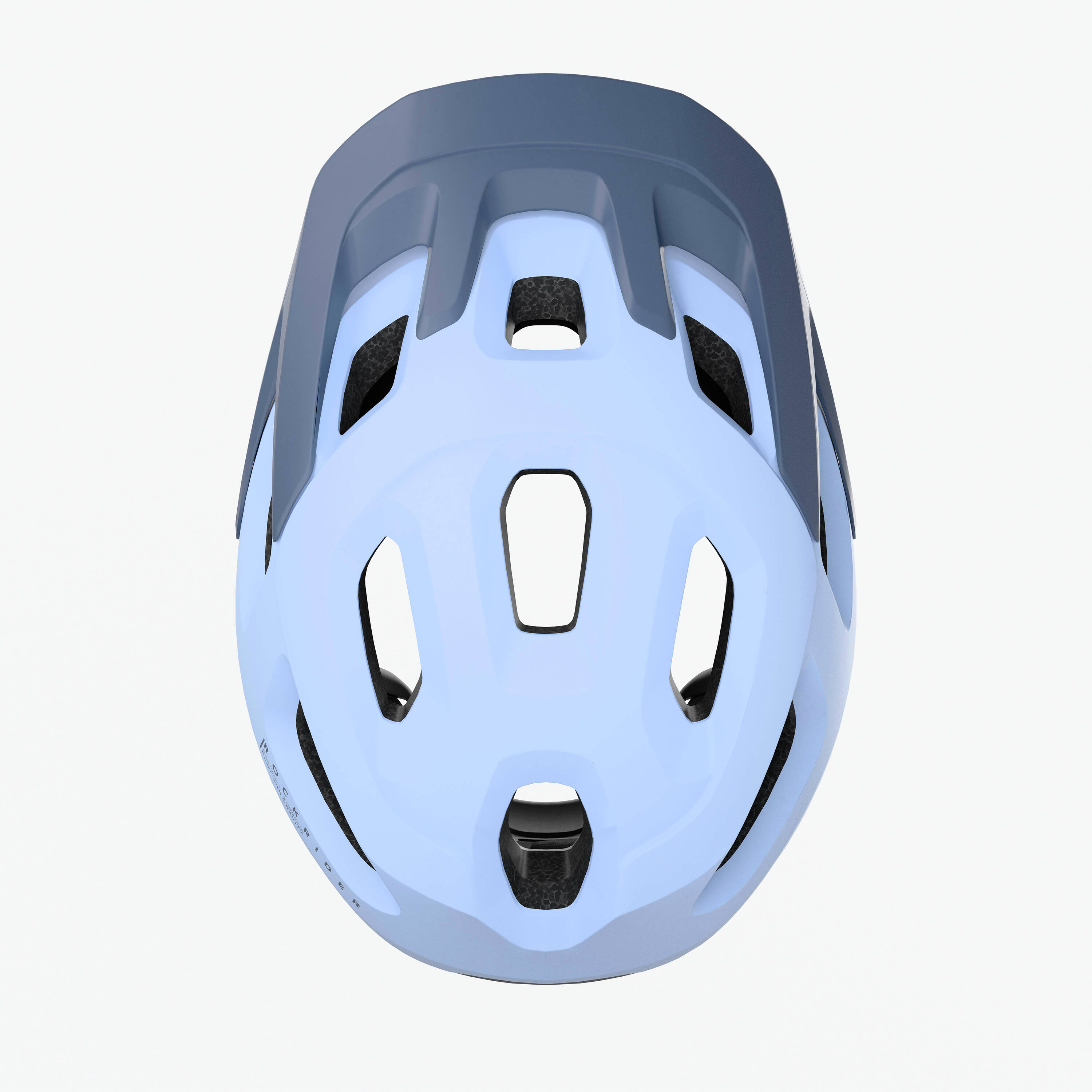 Kids' mtb helmet 52-59 cm, expl 500 blue -  5