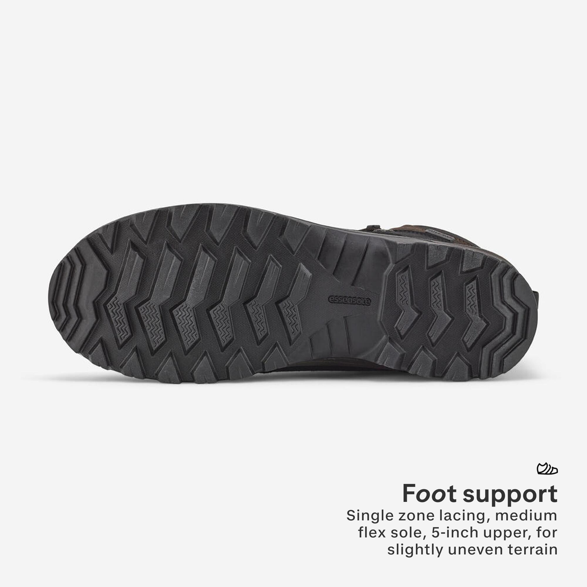 Botas de Caça Impermeáveis resistentes Homem Crosshunt 120 Resist Castanho 10/24