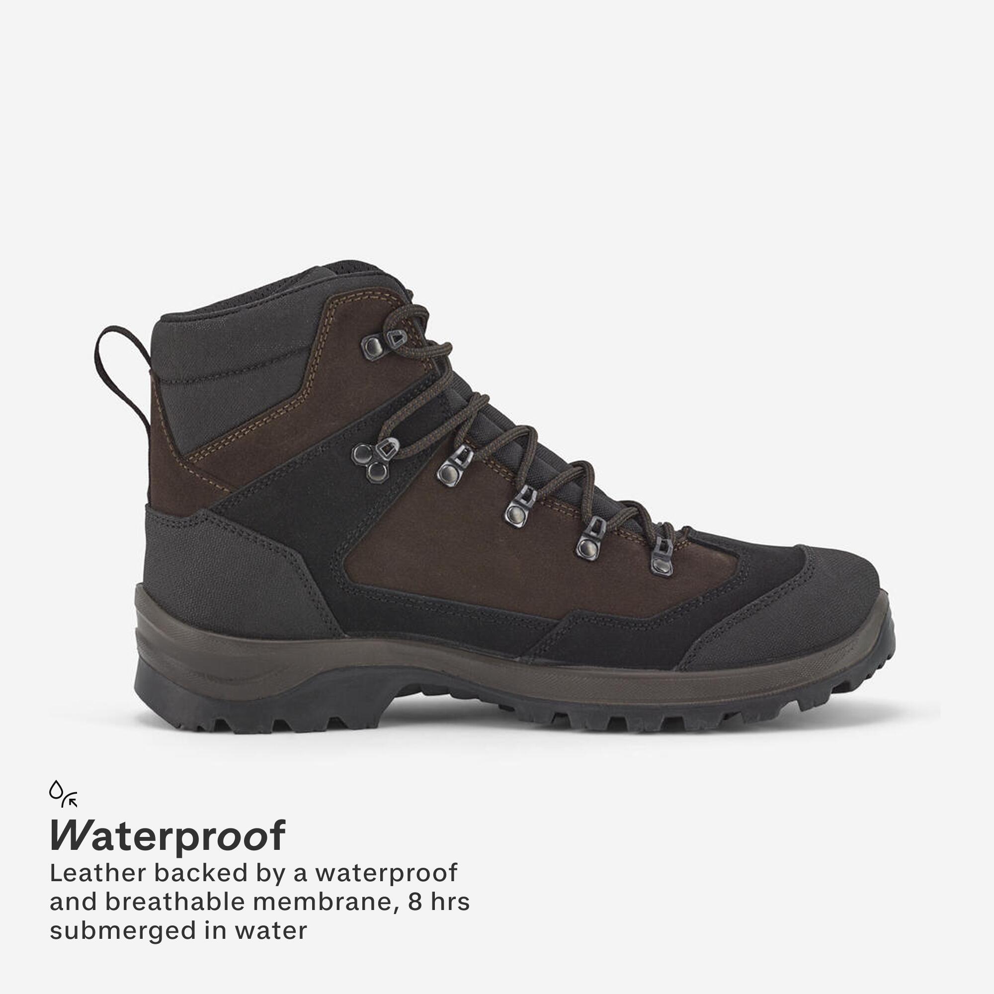 Botas de Caça Impermeáveis resistentes Homem Crosshunt 120 Resist Castanho 8/24