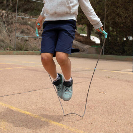 Скакалка для подростков сине-бирюзовая