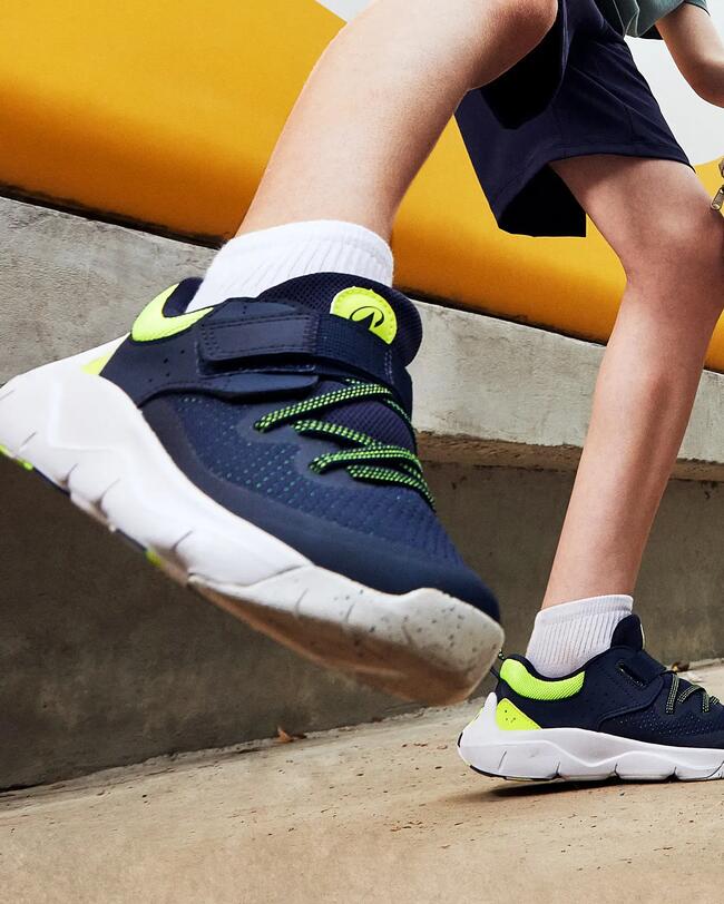 Turnschuhe Kinder Klettverschluss - Playful Fast 