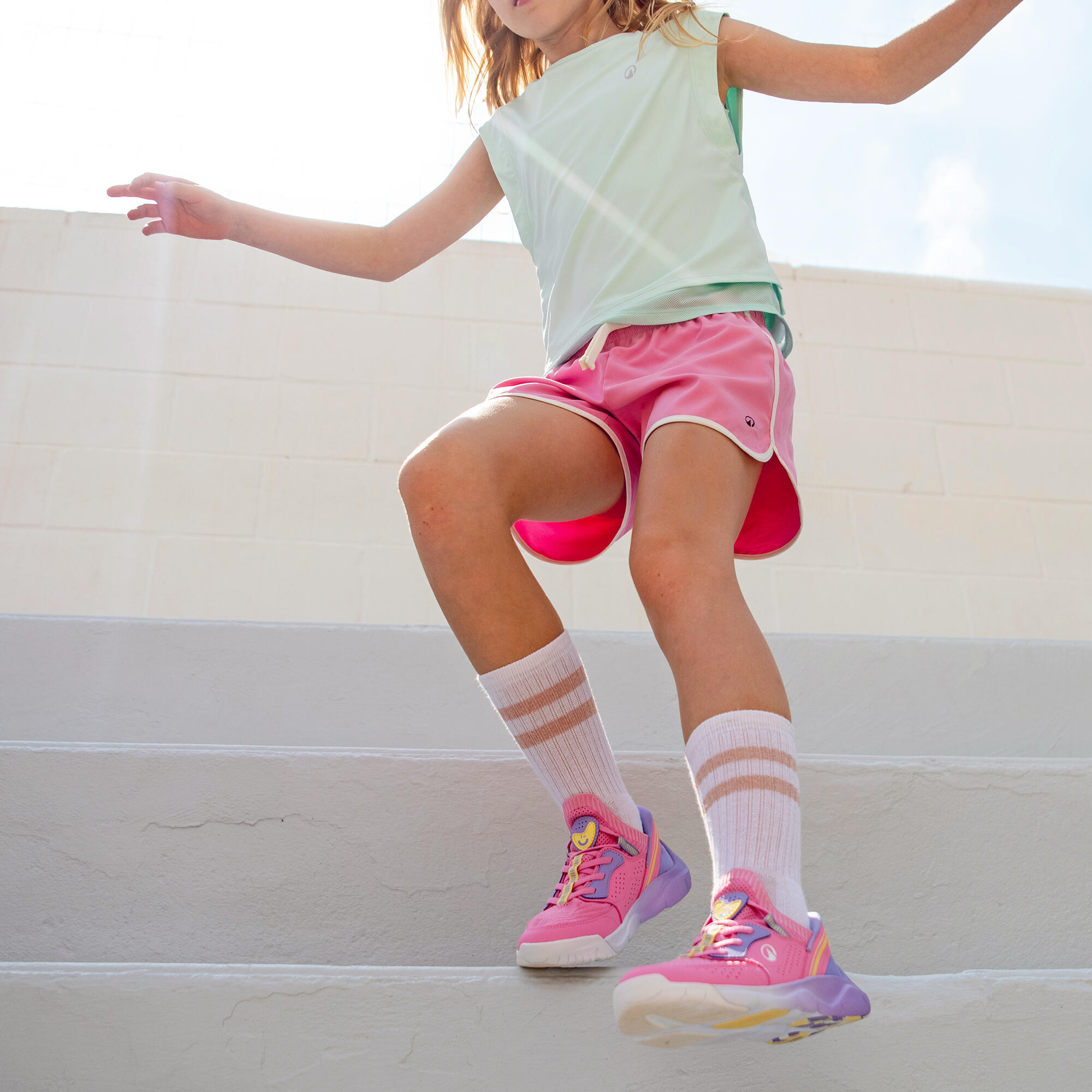 Kids’ Breathable Multisport Shorts - DOMYOS