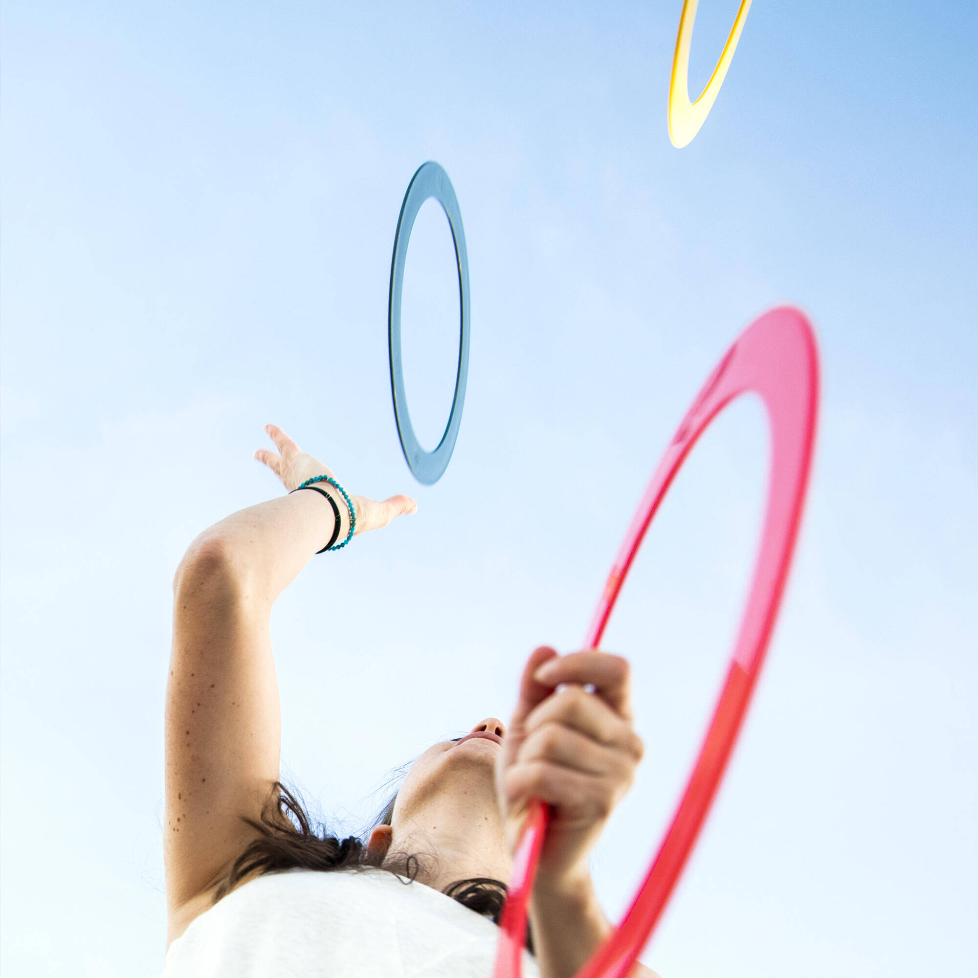 Three-Pack Juggling Rings 32 cm -  3