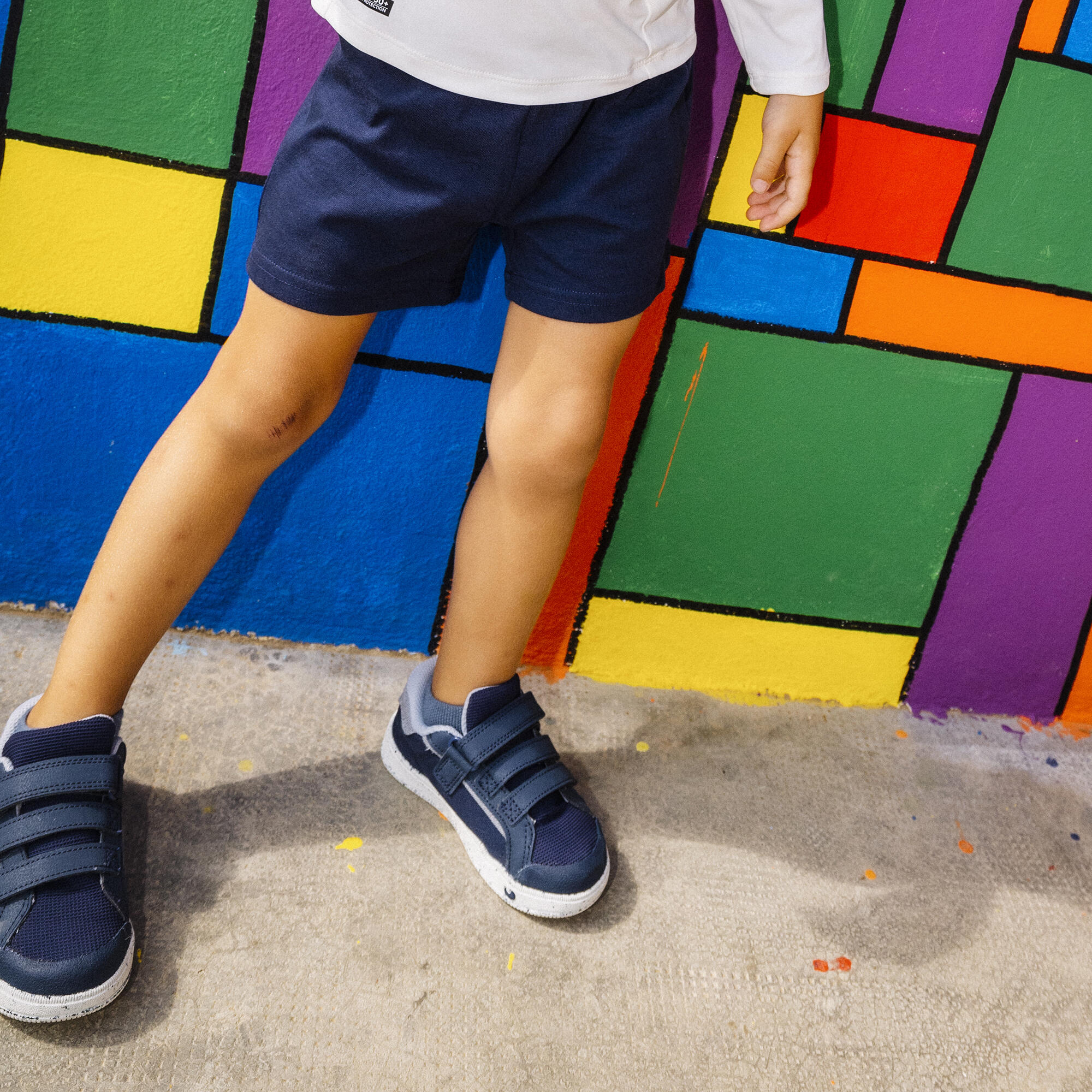 Shorts Babys/Kleinkinder weich bequem - blau 5/12
