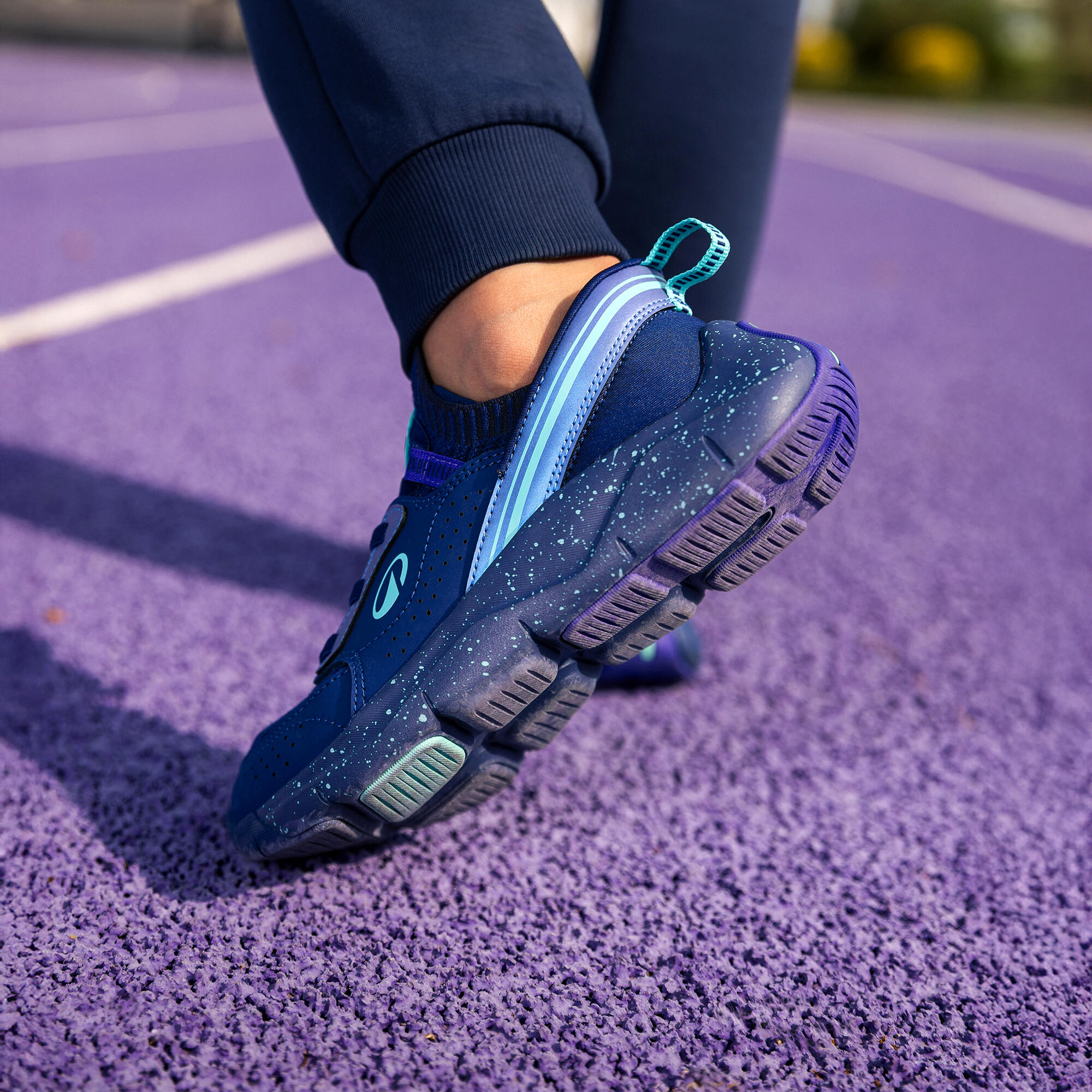 Chaussures de sport faciles à enfiler enfant, Playful Easy 6/13