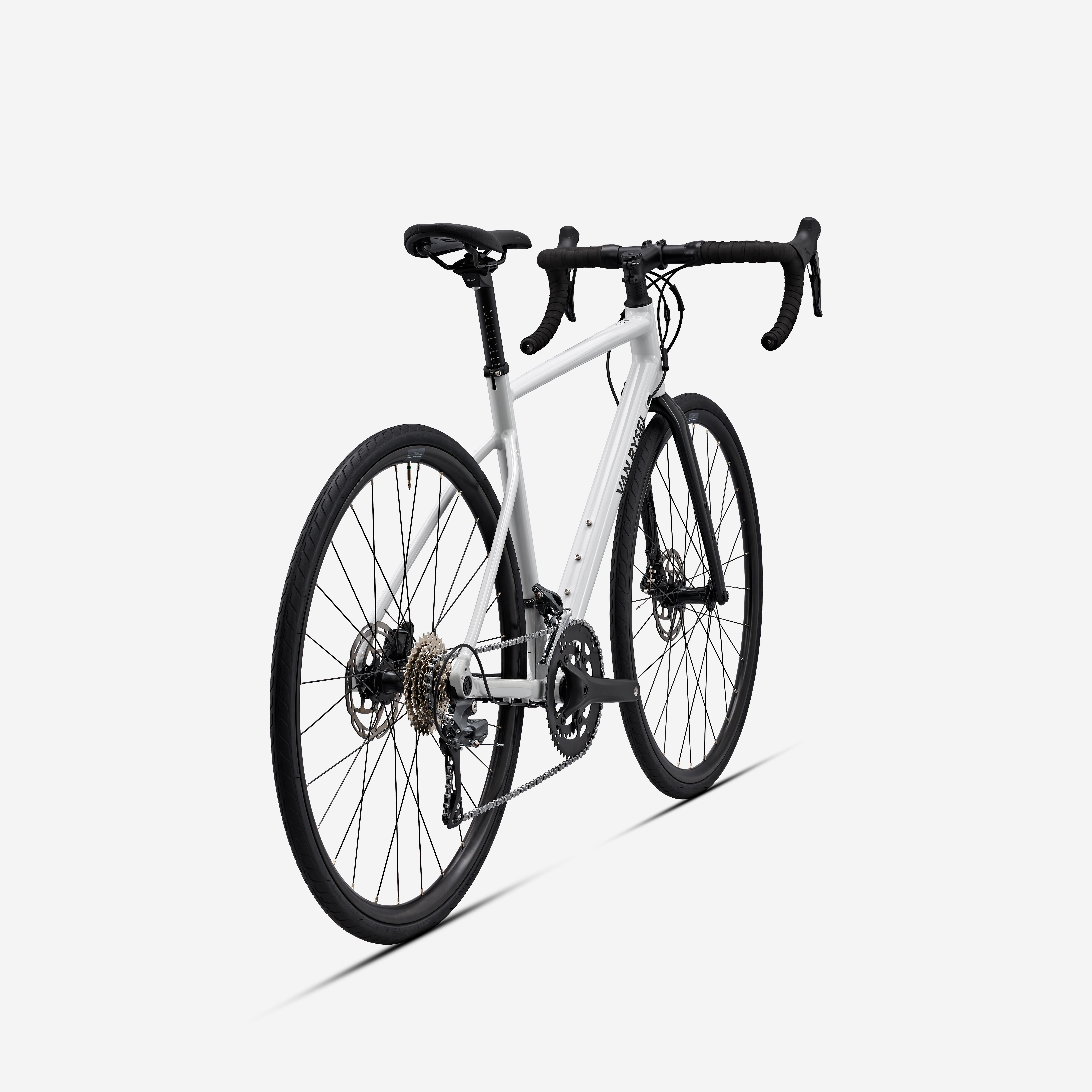 VAN RYSEL Cestný bicykel EDR AF Claris 2x8r sivý XL · záber 4