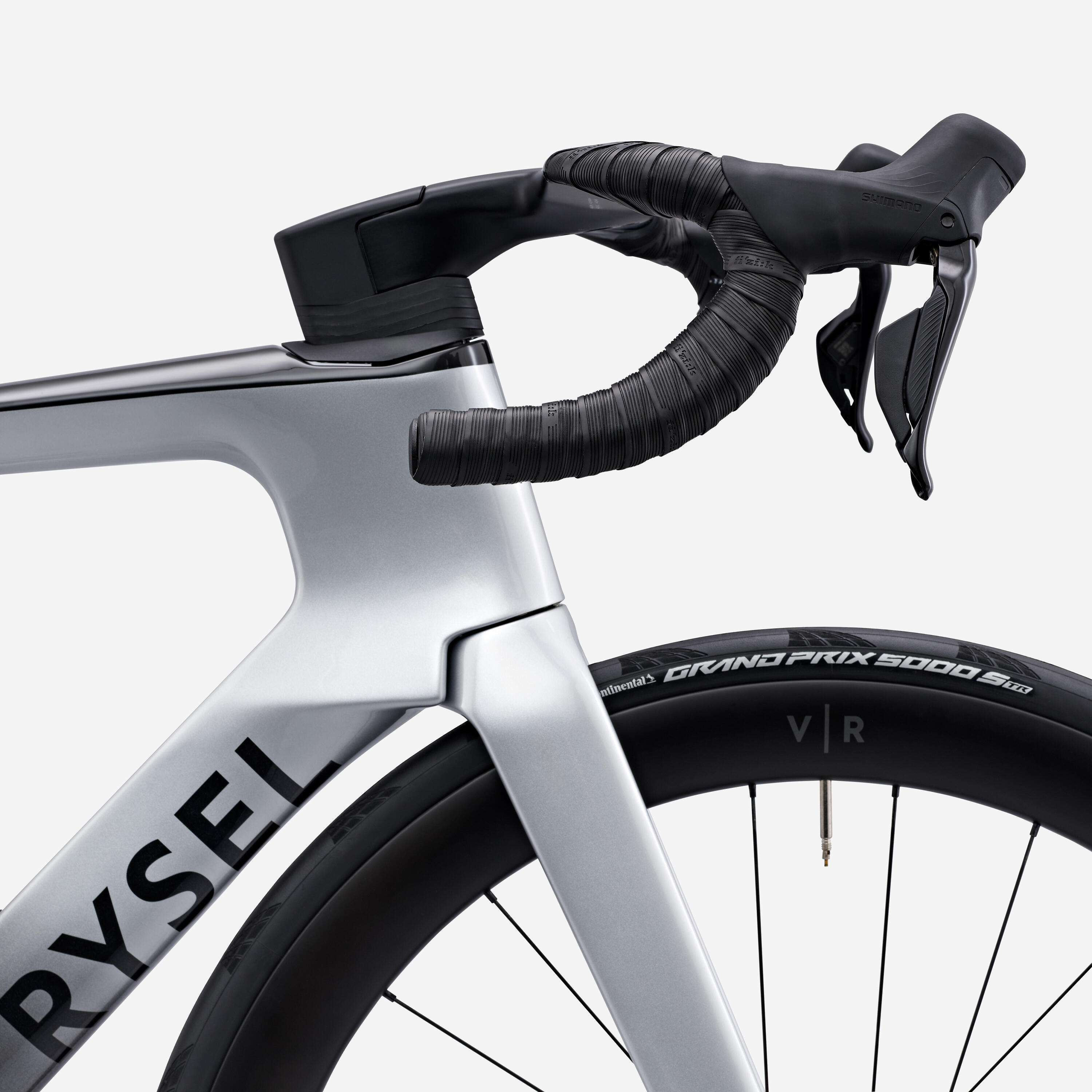 Velo de route Shimano 105 Di2 12V capteur de puissance, RCR-F Pro Gris 12/17