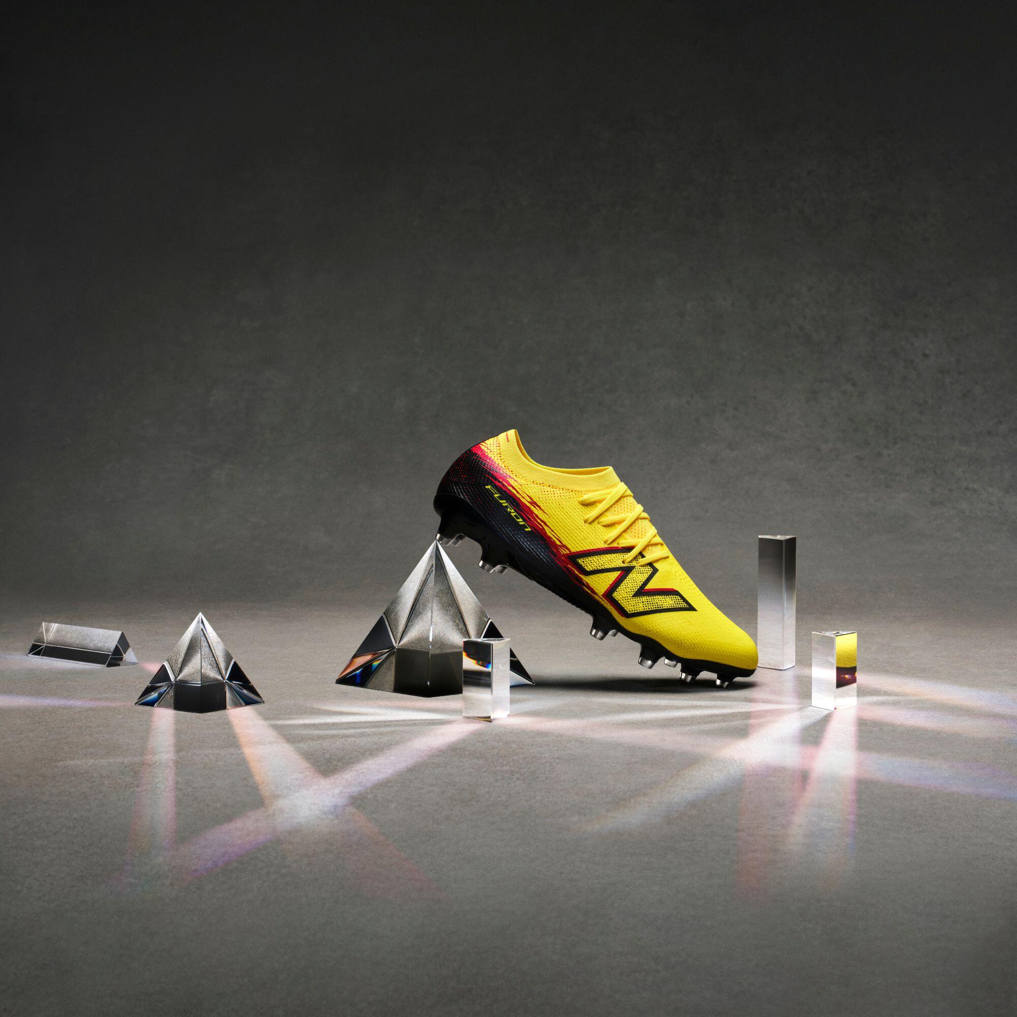 New Balance Furon Team V8 FG Schuh für Erwachsene gelb 3/9