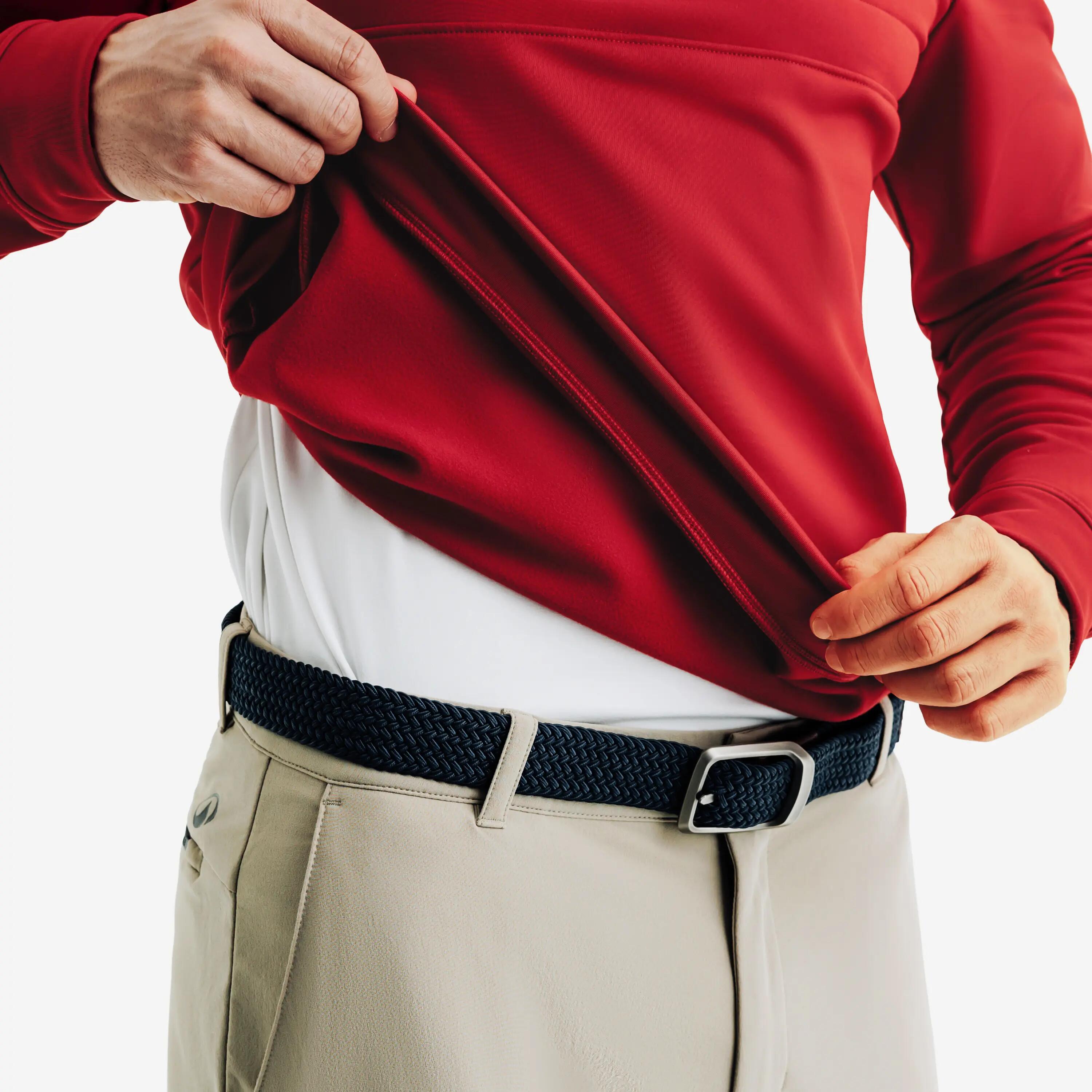 Sweatshirt de Golf Homem CW500 Vermelho 6/7