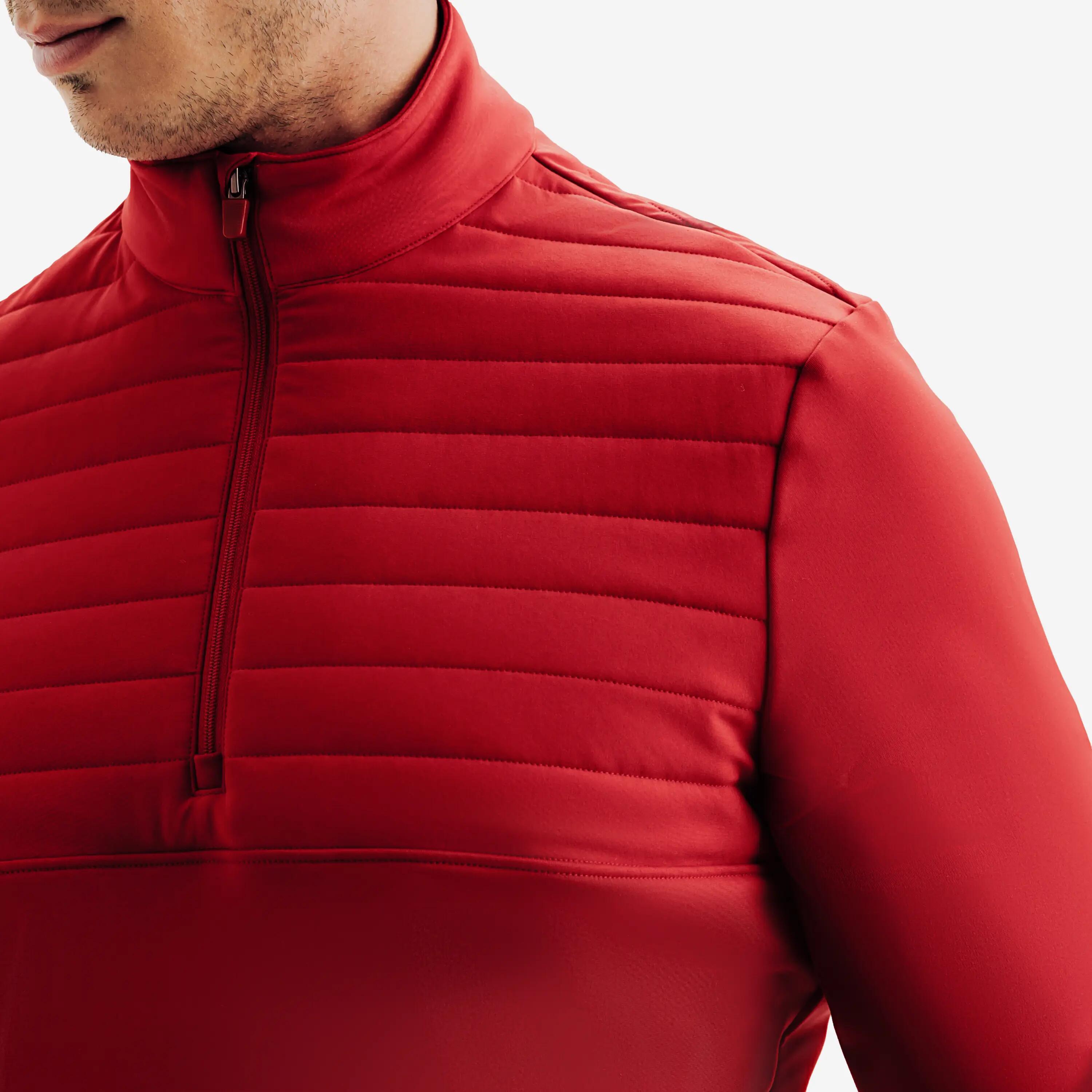 Sweatshirt de Golf Homem CW500 Vermelho 3/7