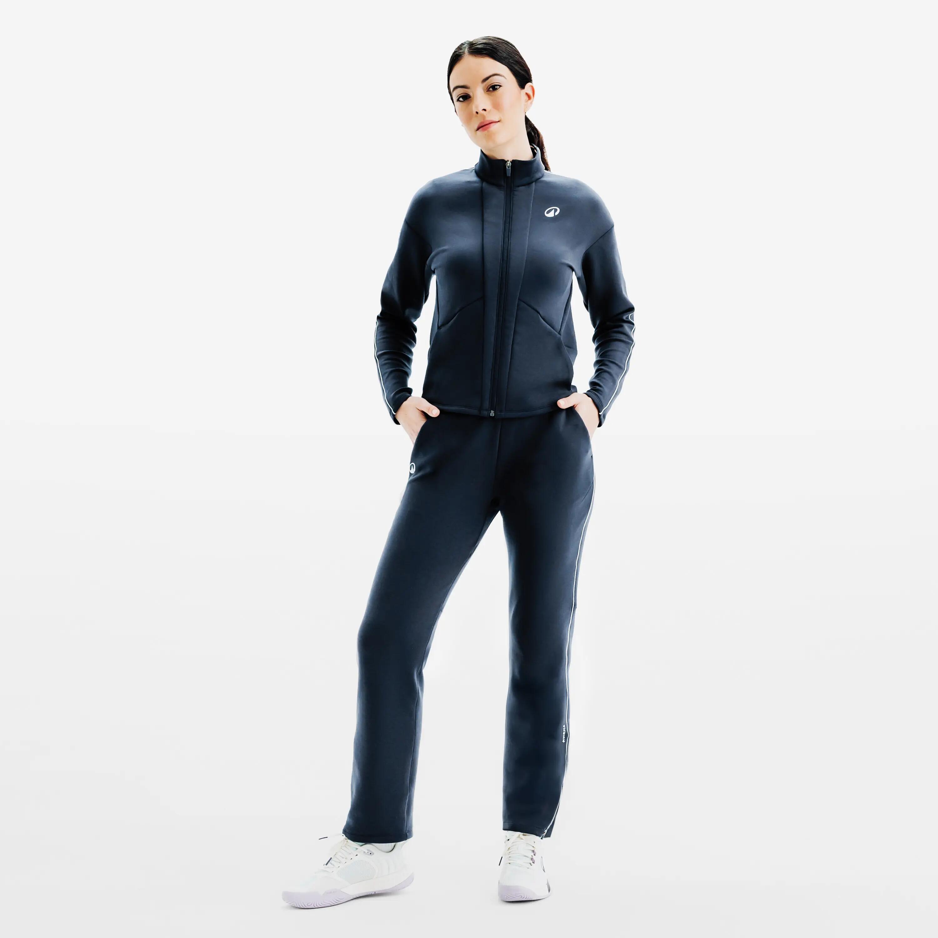 Pantaloni termici tennis donna TPA blu 2/7