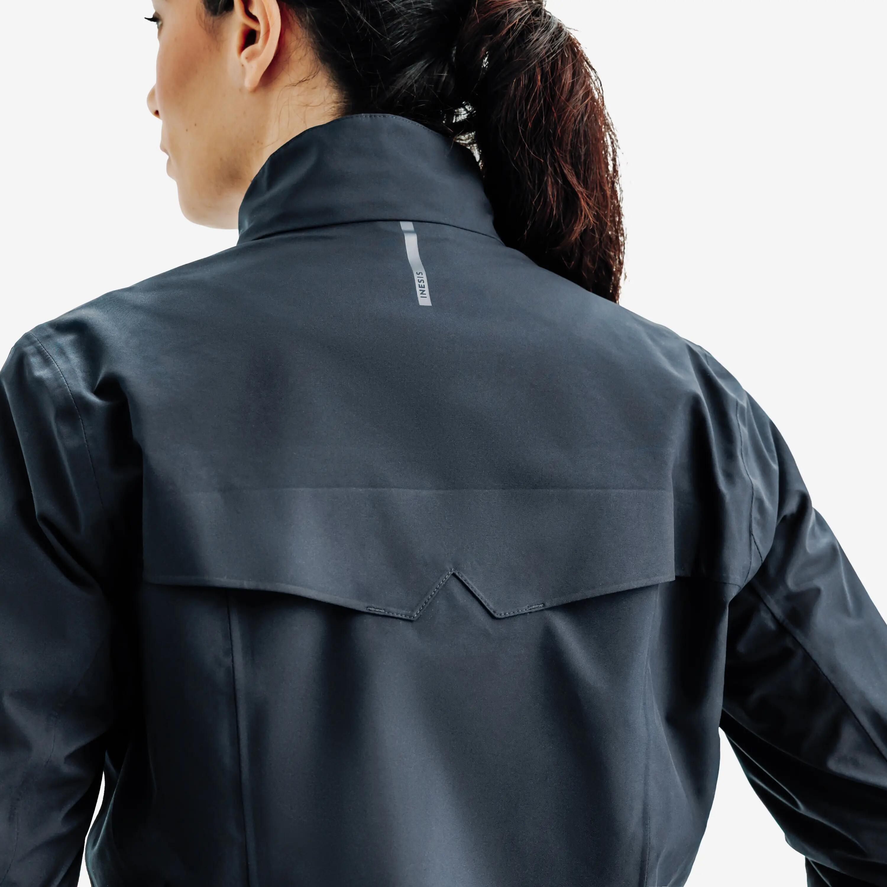Veste de pluie de golf imperméable Femme, RW500 bleu 5/9