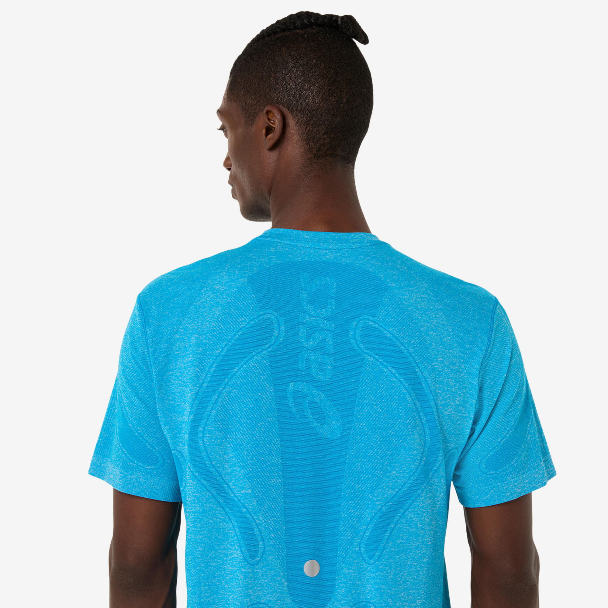 T-shirt seamless homme, Asics bleu 3/5