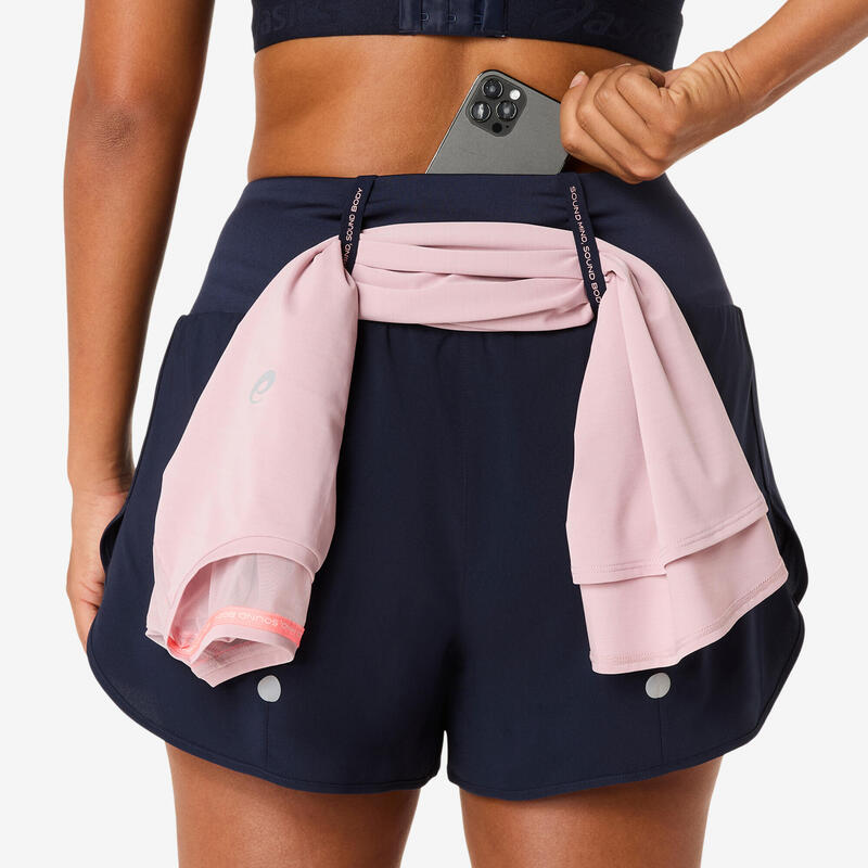 Női futó rövidnadrág - ROAD 3.5IN ASICS - Decathlon