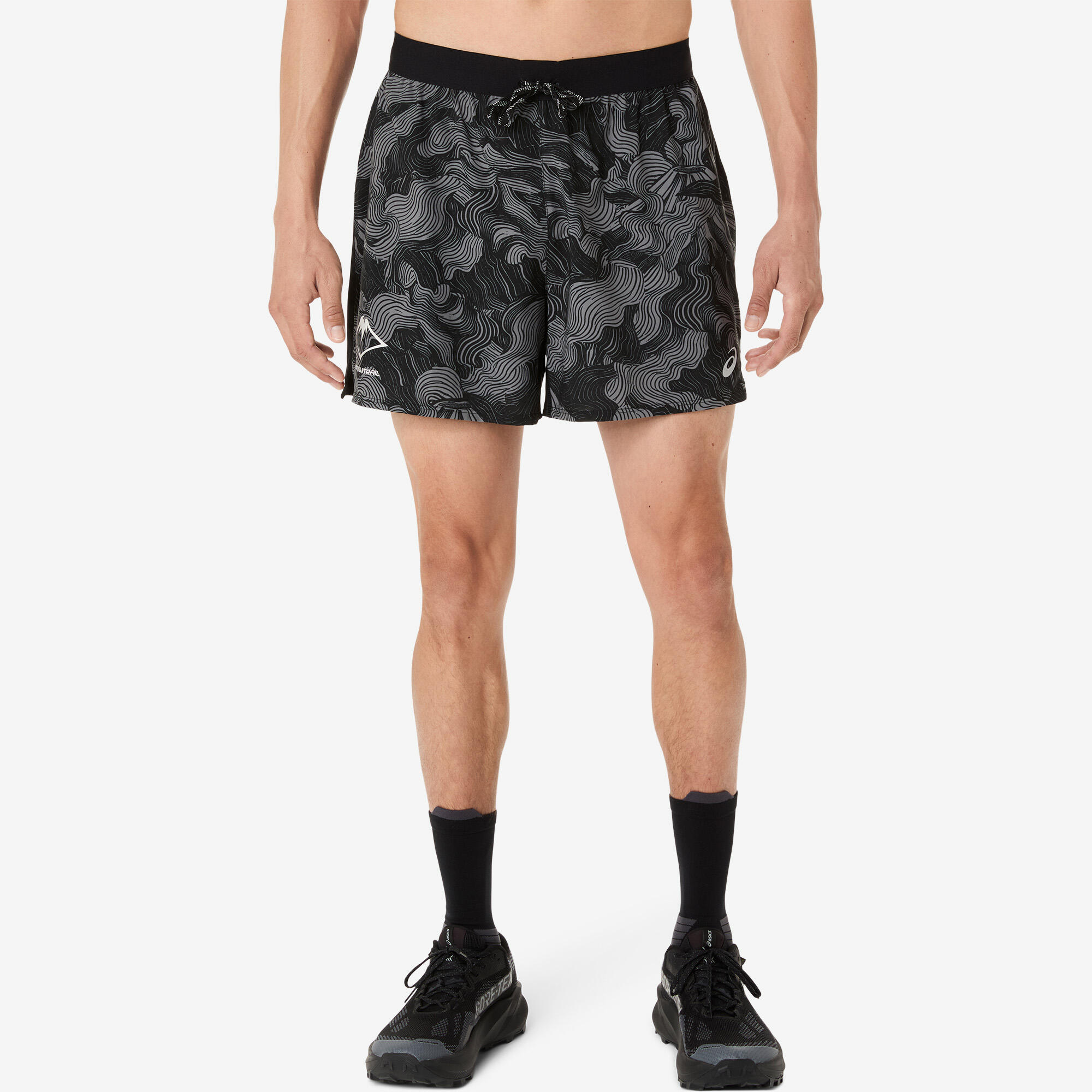 Pantaloncini running uomo ADIDAS ADI365 neri 10/13