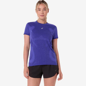 Camiseta Seamless mujer, Asics azul