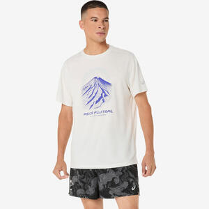 Camiseta de trail running ligera y transpirable hombre, Asics Fujitrail