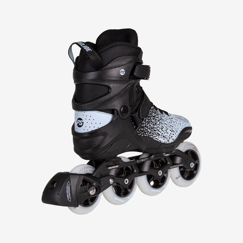 Role fitness Powerslide Phuzion Xenon 4*90mm Negru/Alb Adulți