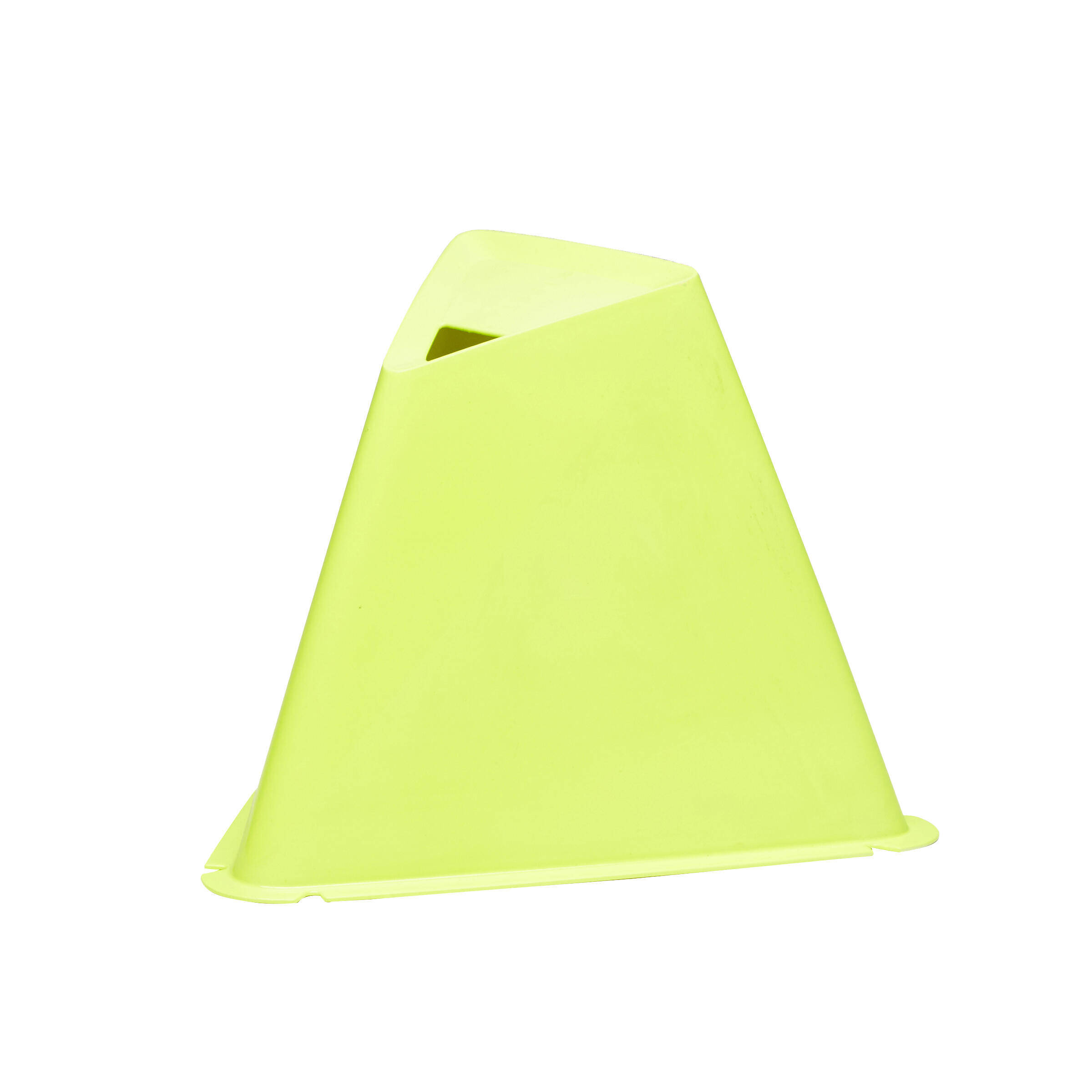 15cm Training Cones 6-Pack Essential - Yellow -  2