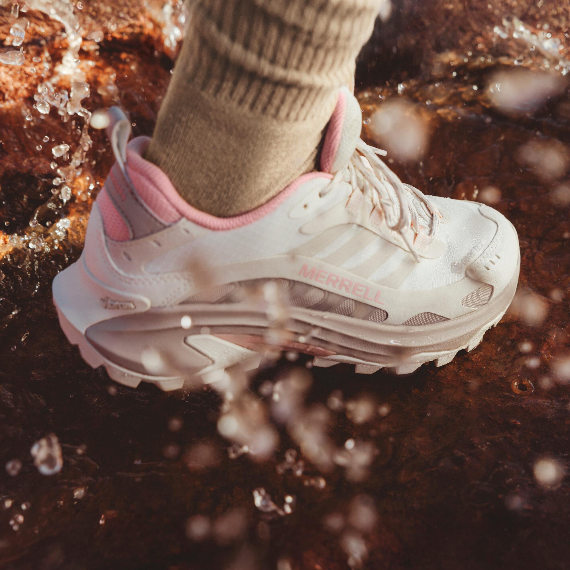 Damen-Bergwanderschuhe Merrell Moab Speed 2 GTX, Pink 9/10