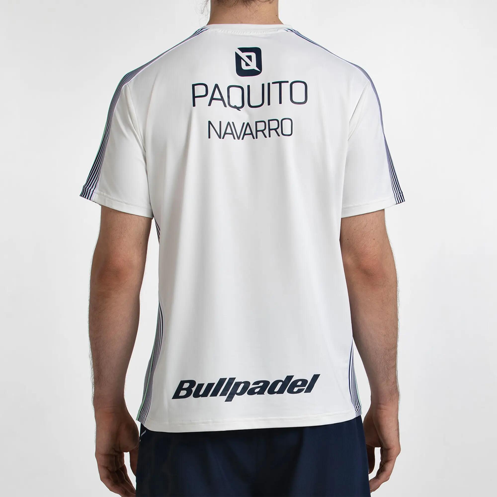 POLERA PÁDEL HOMBRE BULLPADEL PAQUITO NAVARRO 2/4