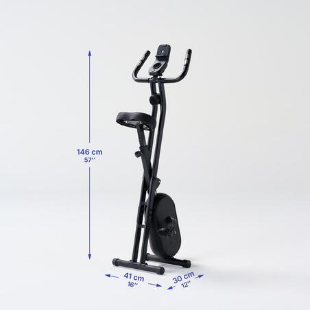 Велотренажер X-Bike 100 чорний