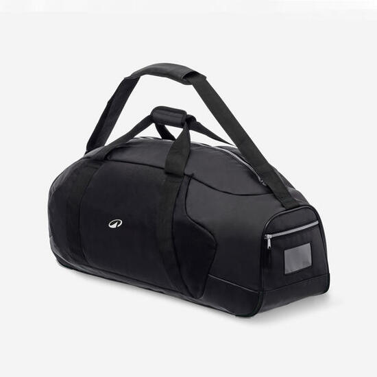 Sac épaule de plongée, Dive bag SCD 65L noir et blanc