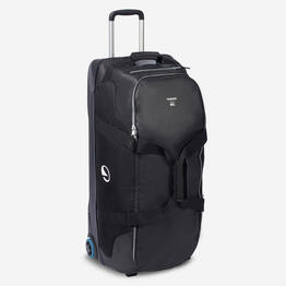 Sac de plongée sous-marine à roulettes, Travel Bag SCD 90L noir