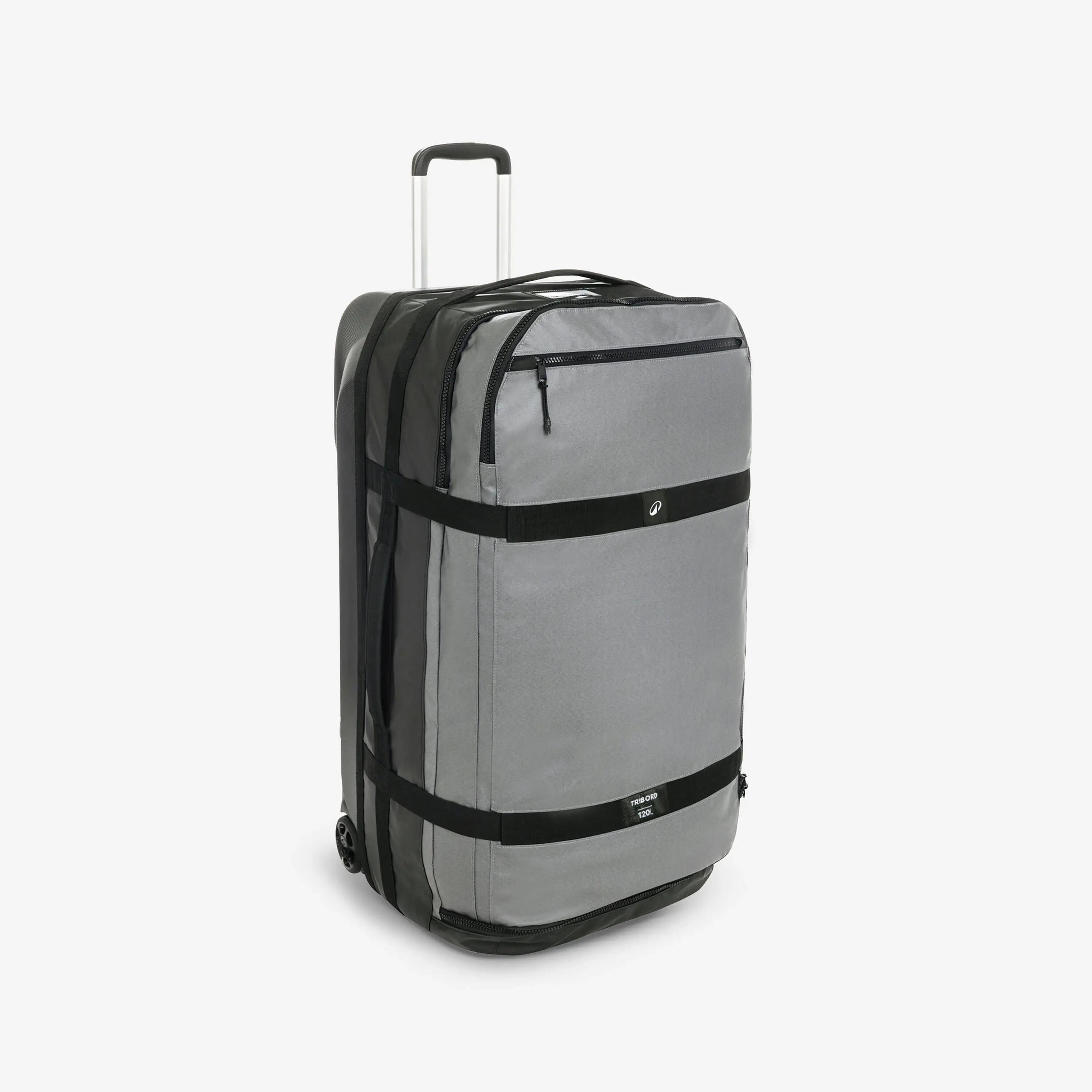 Tekerlekli Dalış Çantası - Siyah/Gri - 120 L - SCD 1/3