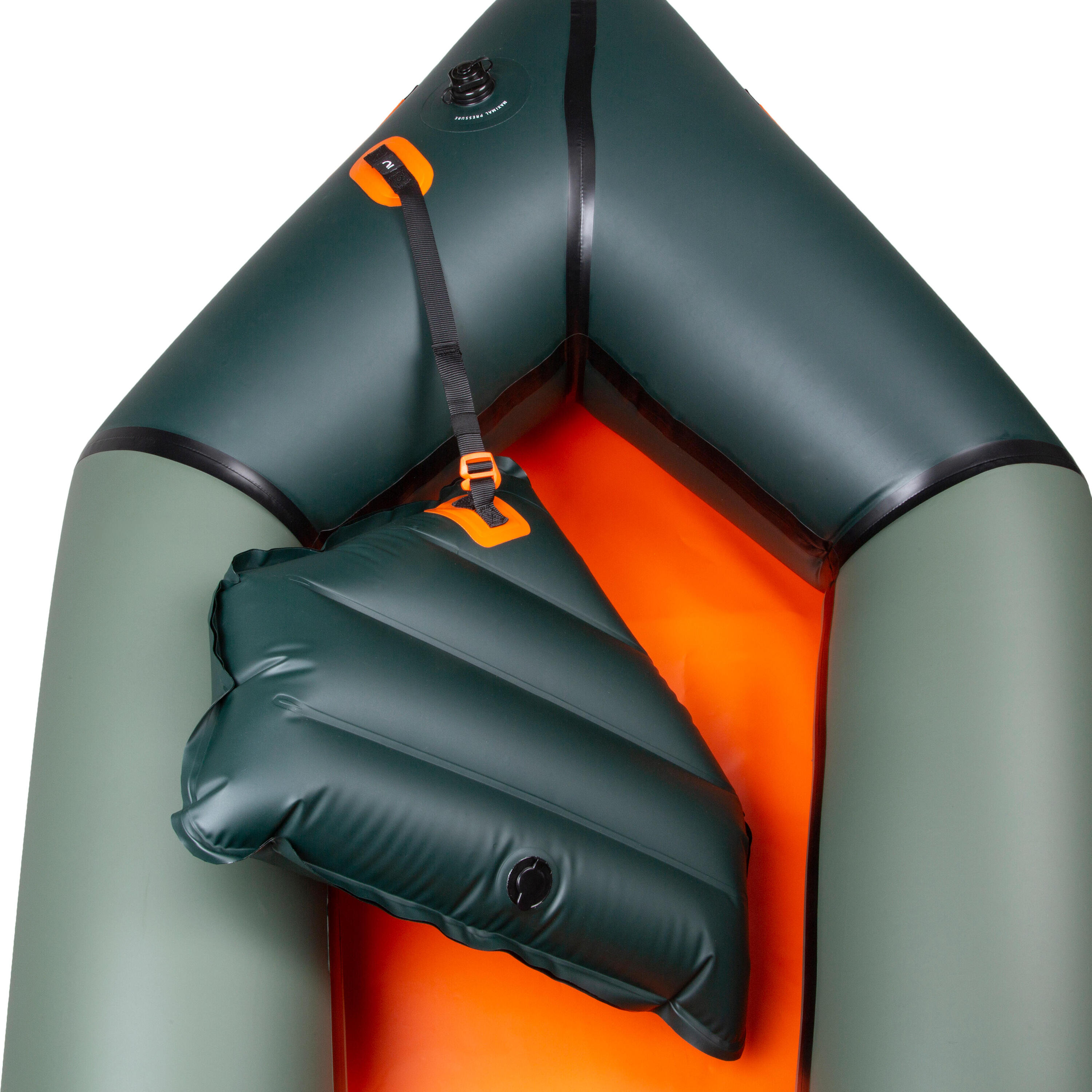 Kayak de rivière gonflable 1 personne - Packcraft 100 7/15