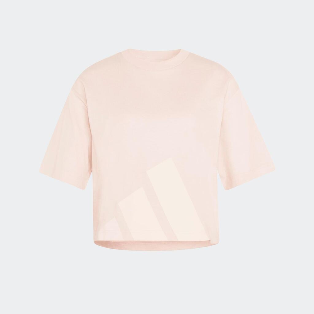 Camiseta manga corta sportswear para Mujer Adidas Essentials - Rosado pastel