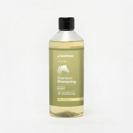 Szampon dla koni ułatwiający rozczesywanie trawa cytrynowa 500 ml