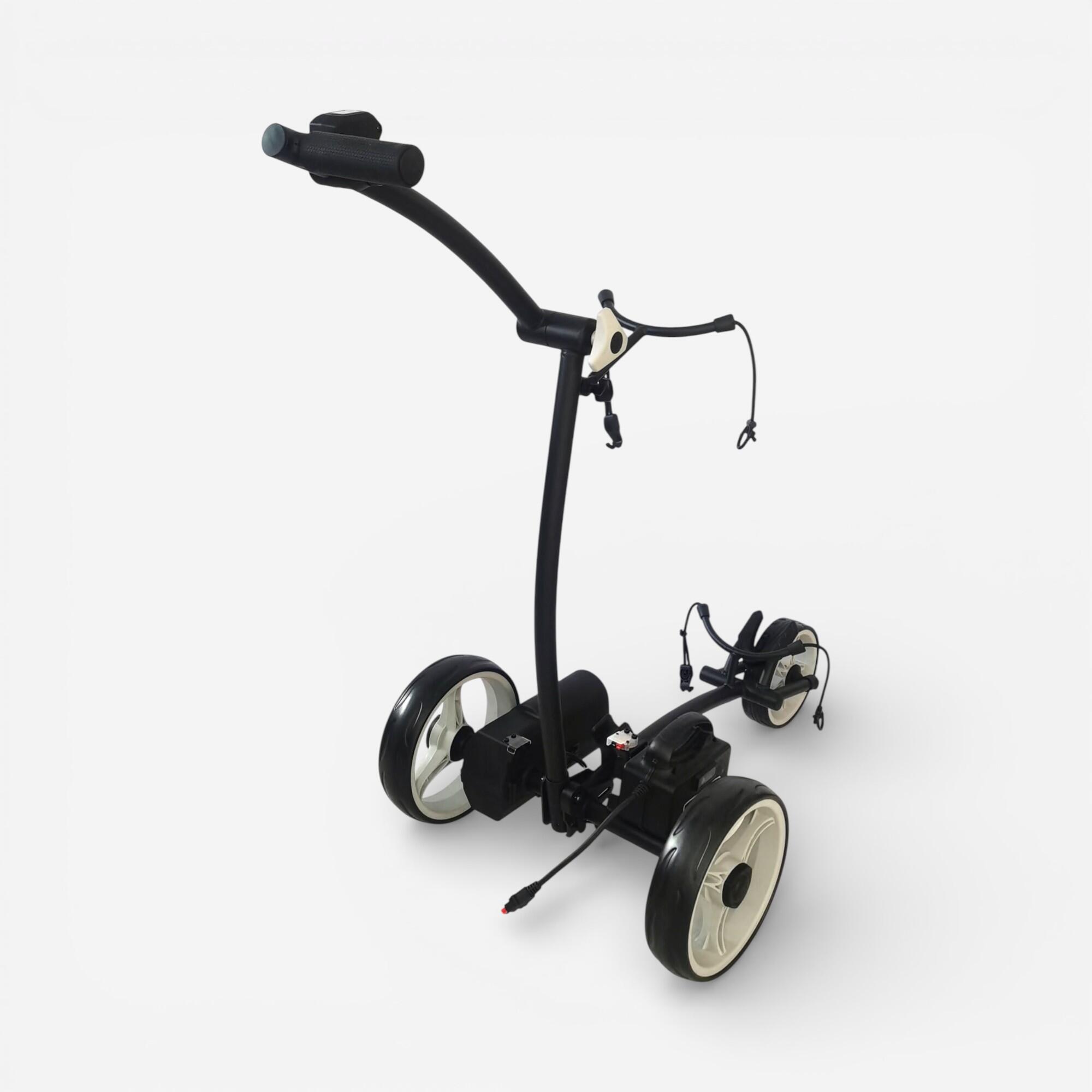 Chariot de golf électrique 3 roues + accessoires, Trolem eLITE 4/6