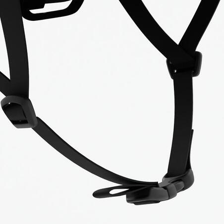 Шолом дитячий 500 для катання на велосипеді чорний