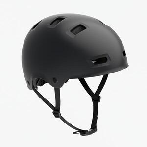 Casco BMX para niños Btwin 500 negro