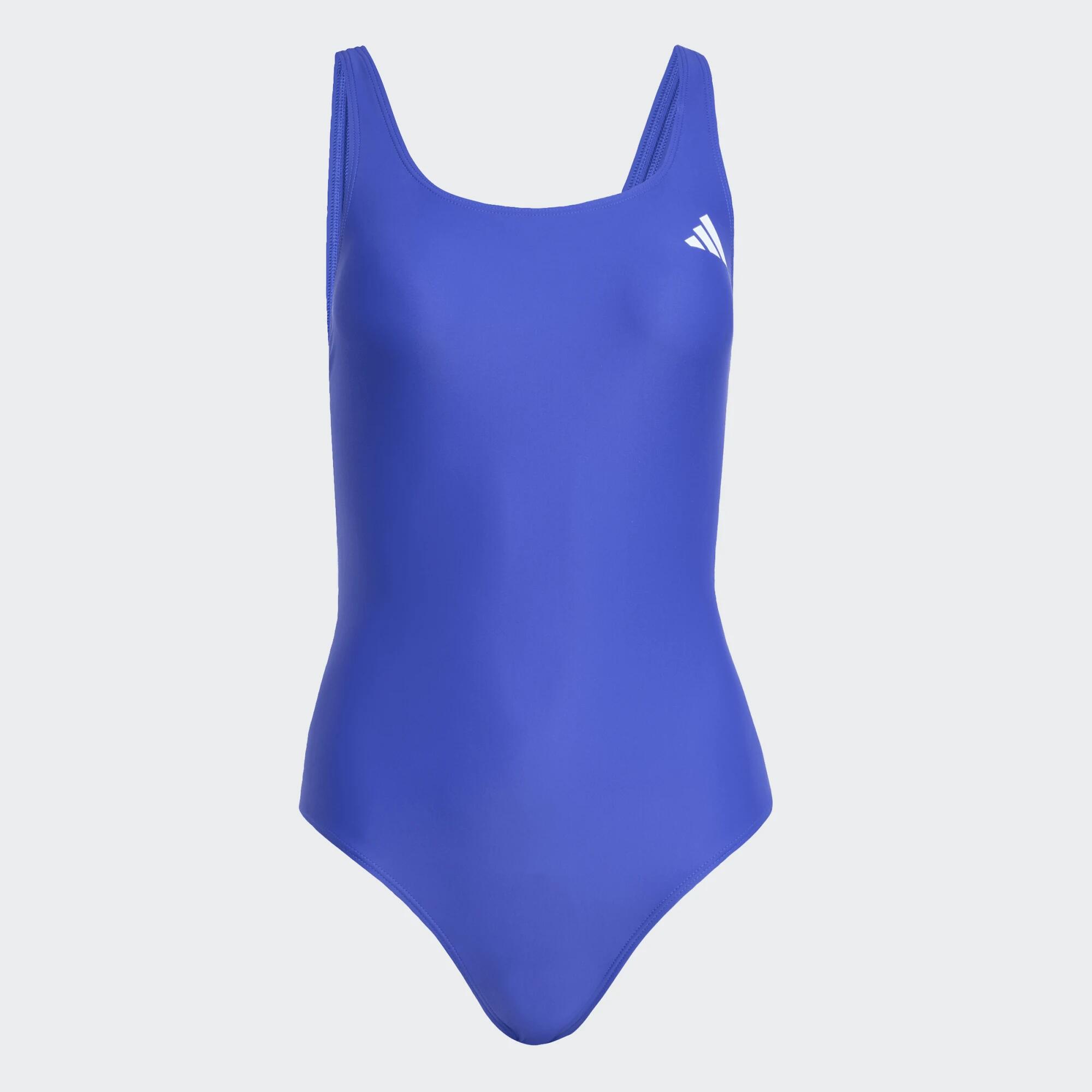 MAILLOT DE BAIN Natation 1P - ADIDAS FEMME 3 bars Bleu 4/6