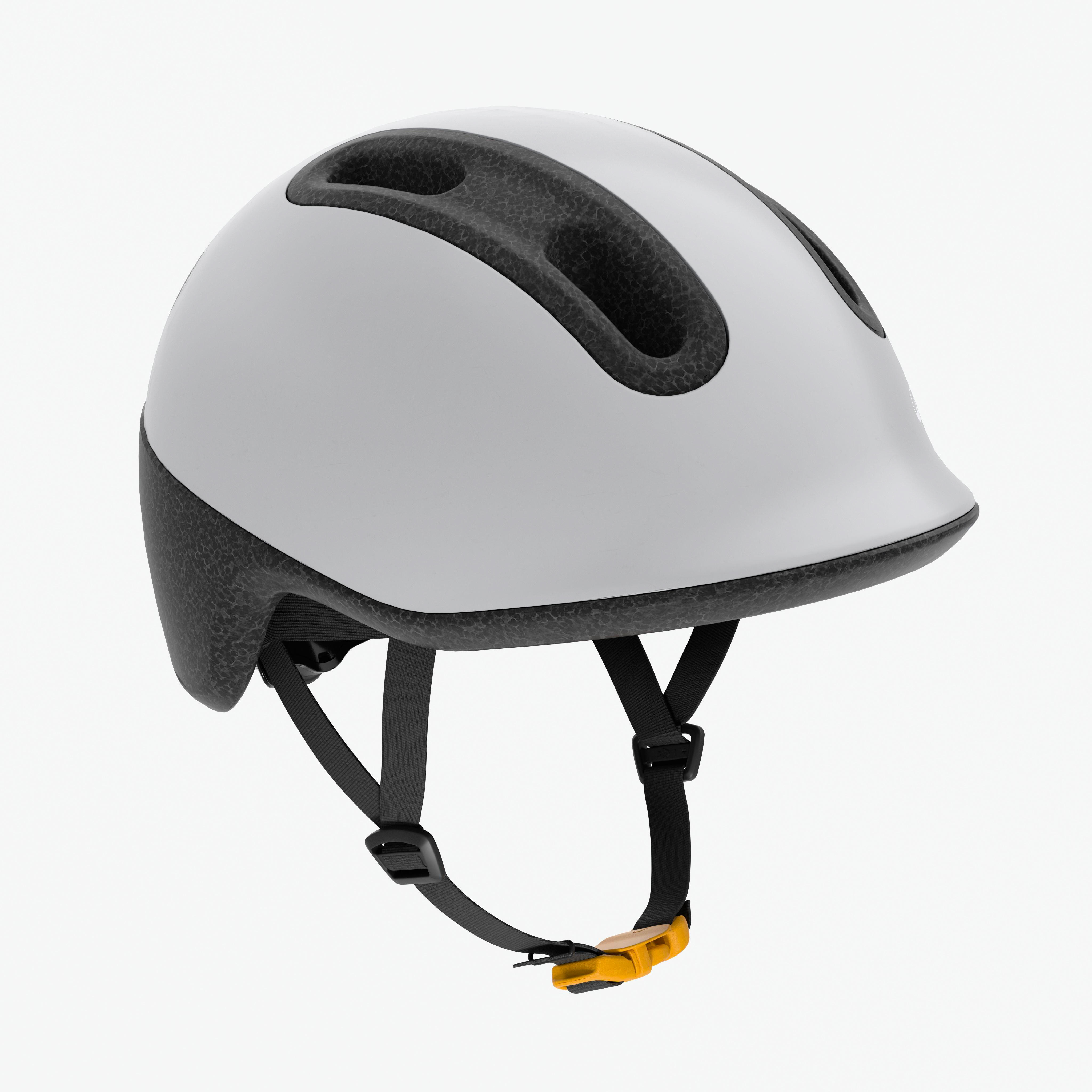 Decathlon UK BTWIN Baby And Child Bike Helmet 44-55 cm - Play 100 Grey | FREE Click & Collect at Stores and Asda. 365 Days return available.