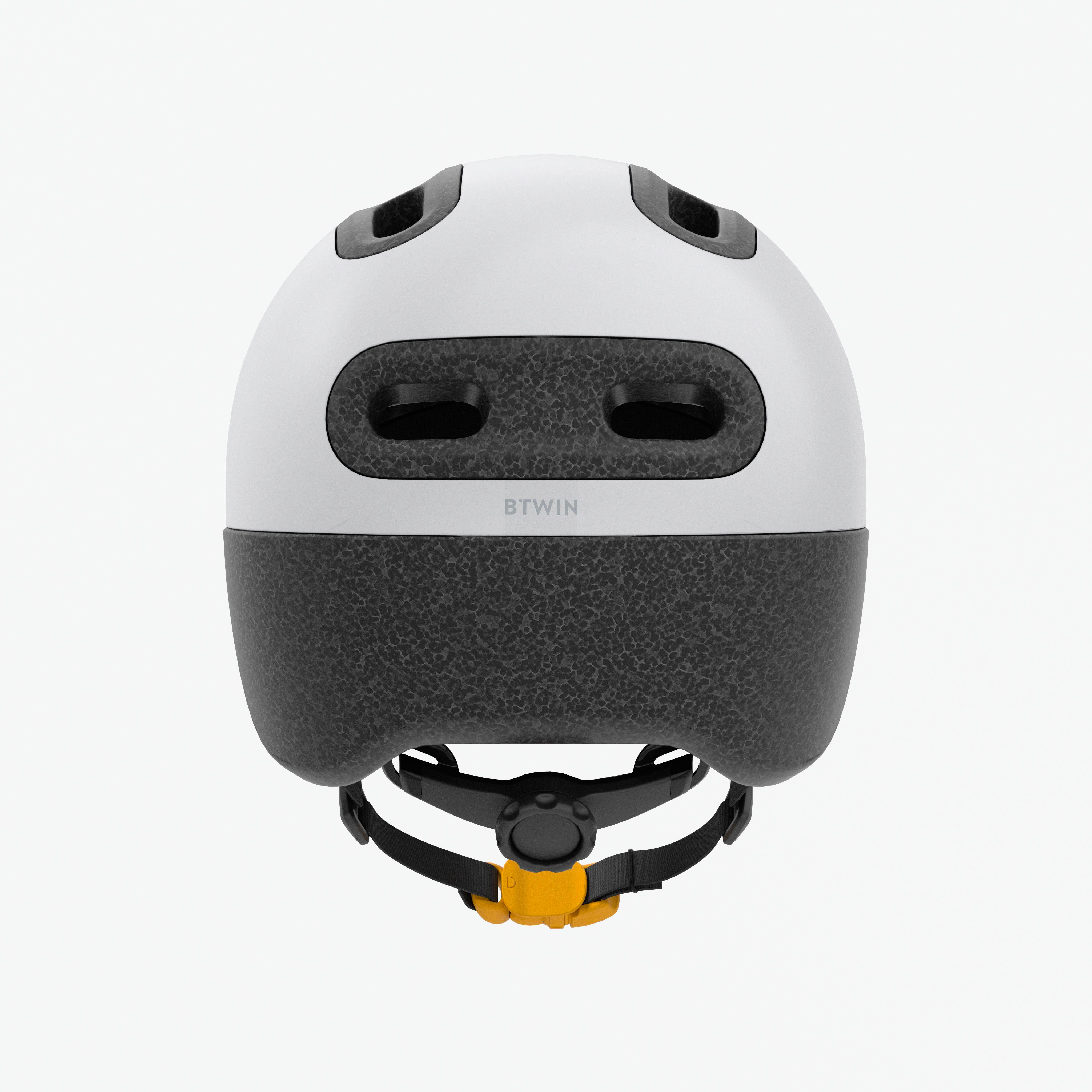 BTWIN Detská cyklistická prilba Play 100 44-55 cm sivá 2XS (44-49 cm) · záber 6