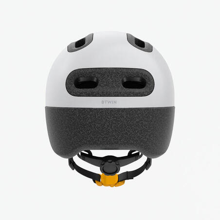 Шолом велосипедний дитячий 44-55 см play 100 сірий