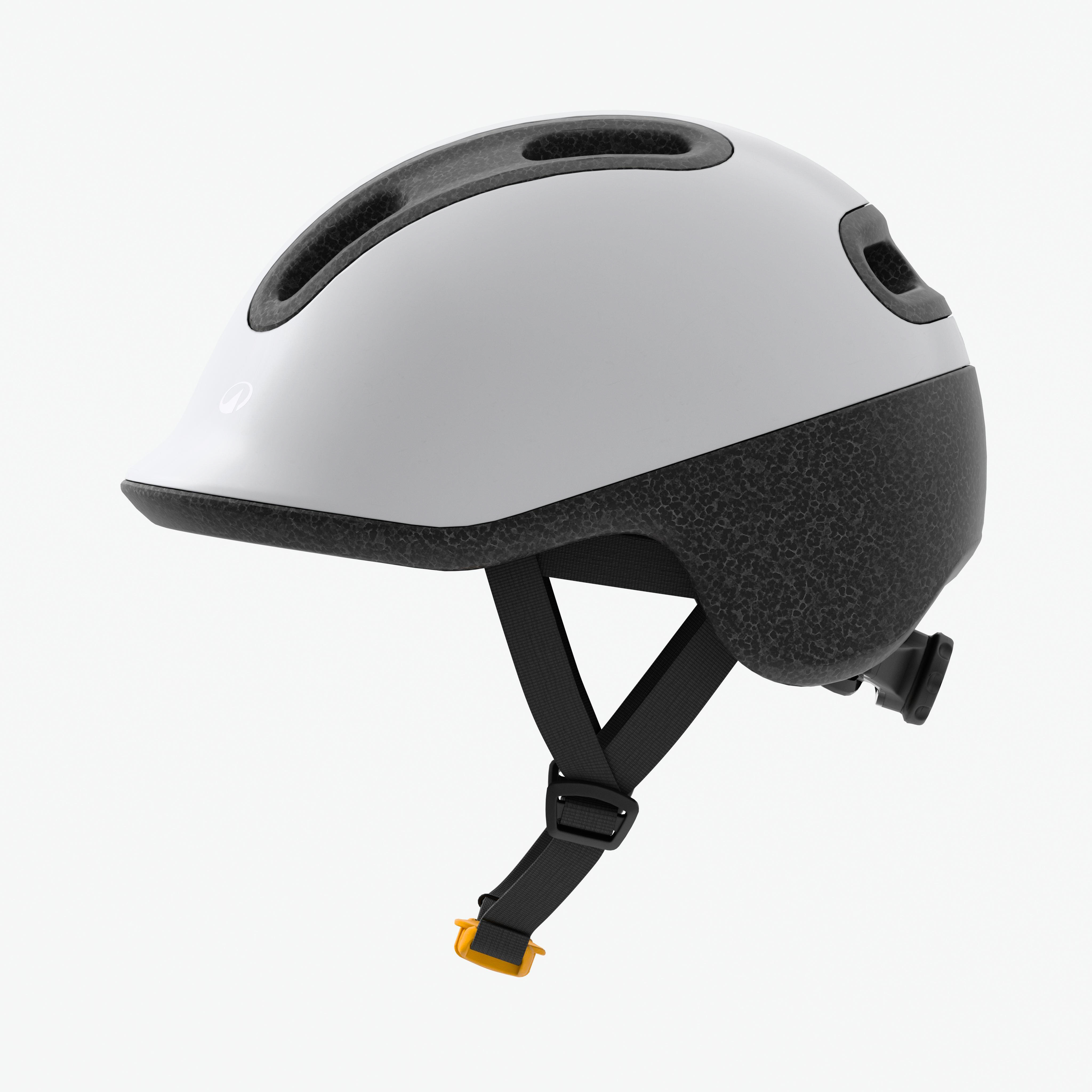 BTWIN Detská cyklistická prilba Play 100 44-55 cm sivá 2XS (44-49 cm) · záber 5
