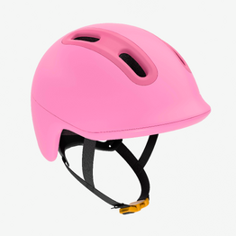 Casque velo enfant 47-55 cm, play 500 rose