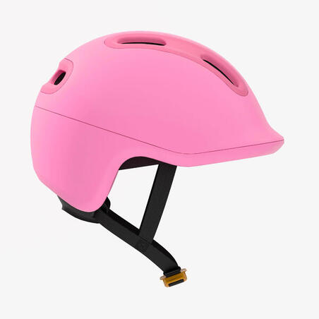 Шолом дитячий велосипедний 47-55 см Play 500 рожевий
