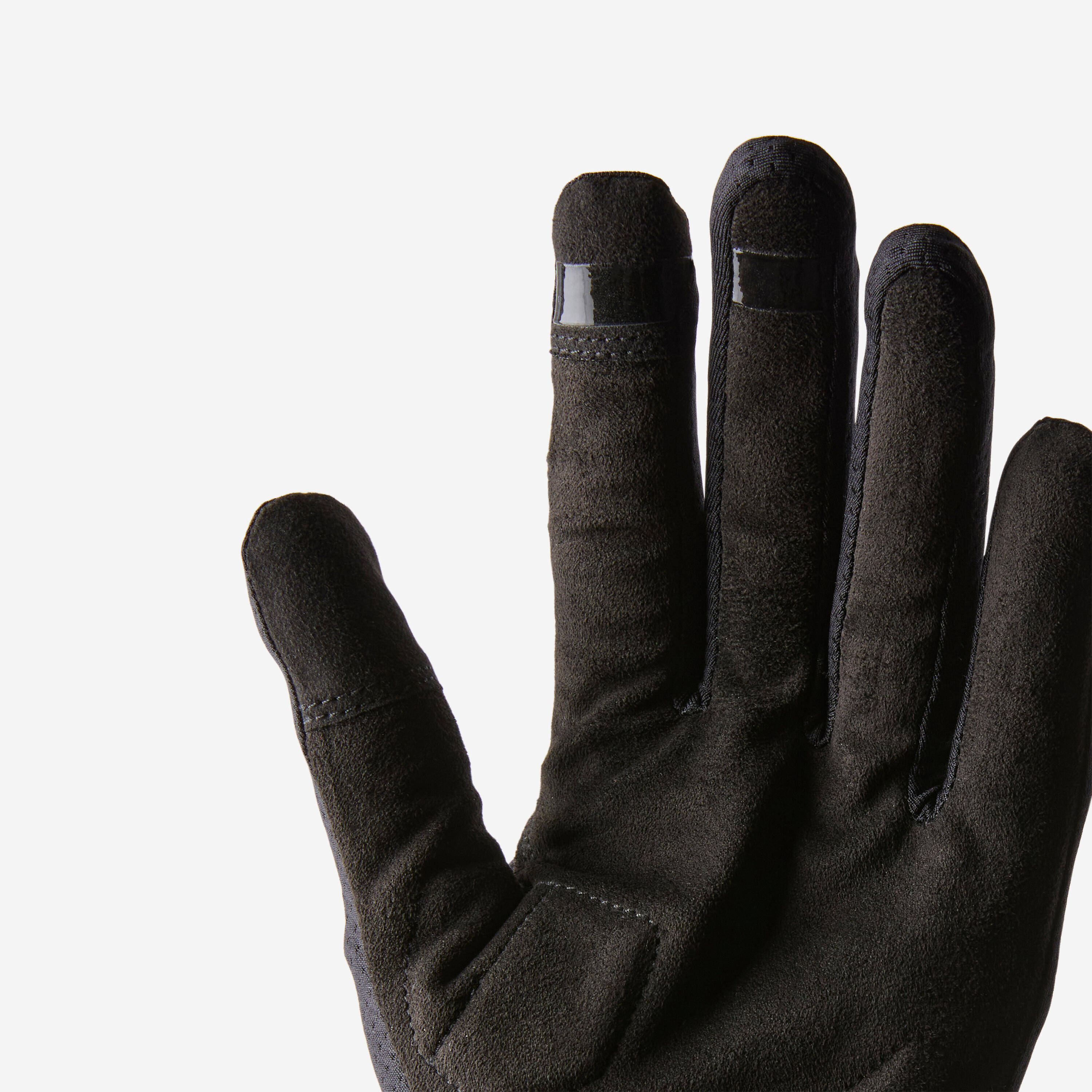 100 Breathable Mountain Bike Gloves-Black -  2