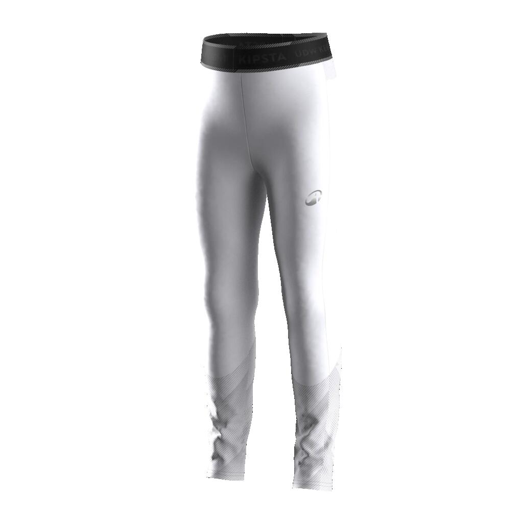 Unisex junior thermal football tights - Keepdry Club white