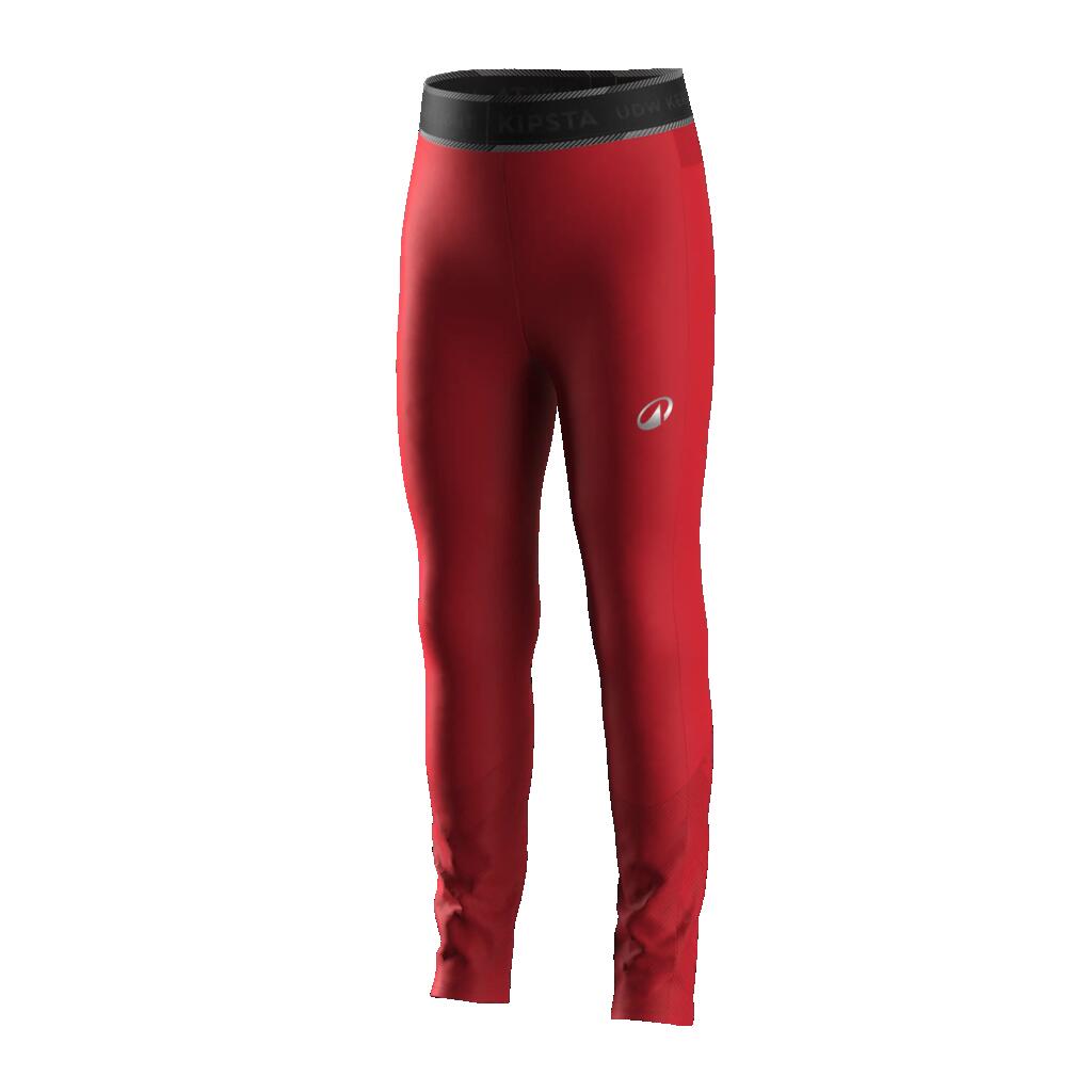 Unisex junior thermal football tights - Keepdry red