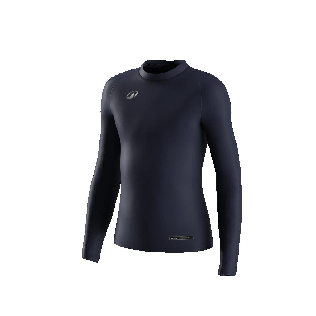 Keepdry Club long-sleeved thermal football base layer, Junior, navy