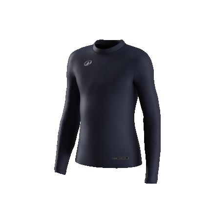 Sous-maillot de foot thermique manches longues, Junior mixte, Keepdry Club blanc
